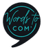 Logo Words To Com'